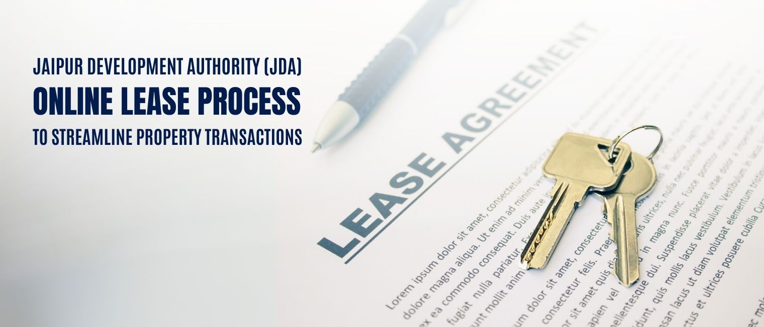 Jaipur Development Authority Online Lease Process to Streamline Property Transactions