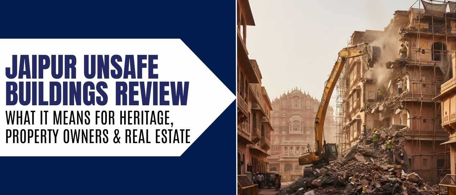 Jaipur Unsafe Buildings Review: What It Means for Heritage, Property Owners & Real Estate