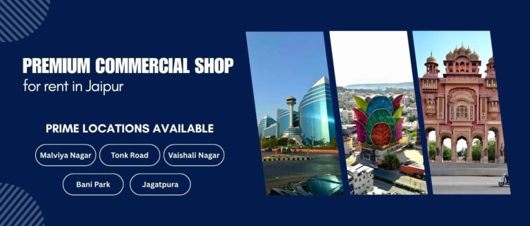 Premium Commercial Shop for Rent in Jaipur – Prime Locations Available