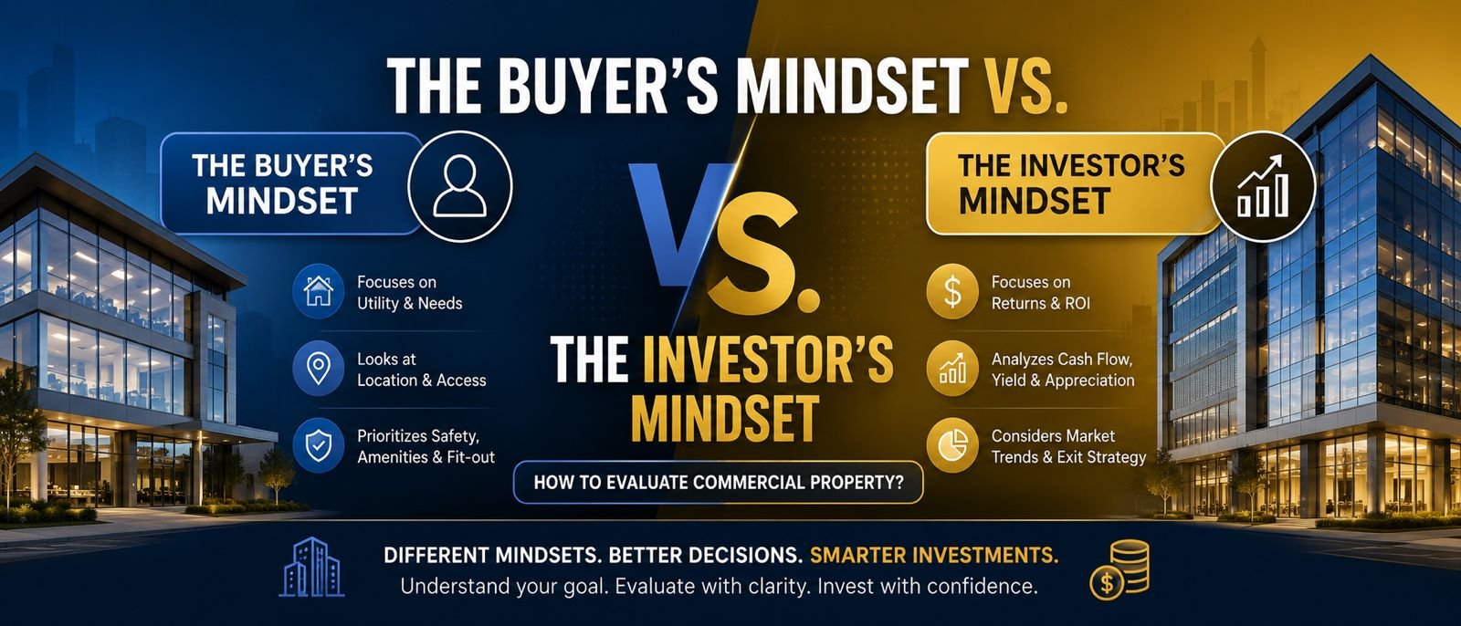 The Buyer's Mindset vs. The Investor's Mindset